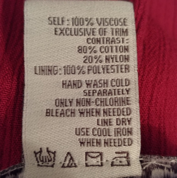 Red American Rag Off-Shoulder Dress NWoT - Picture 8 of 8